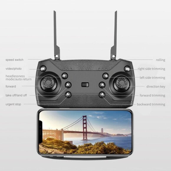 FPV Drone with 4K Dual HD Cameras Upgraded Version RC Quadcopter for Adu… - Picture 5 of 8